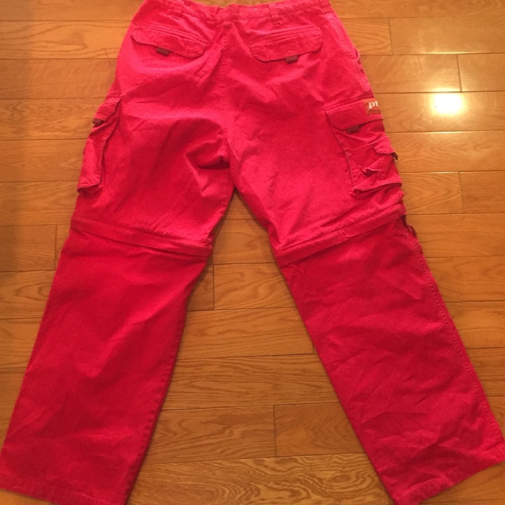 Red Cargo Pants